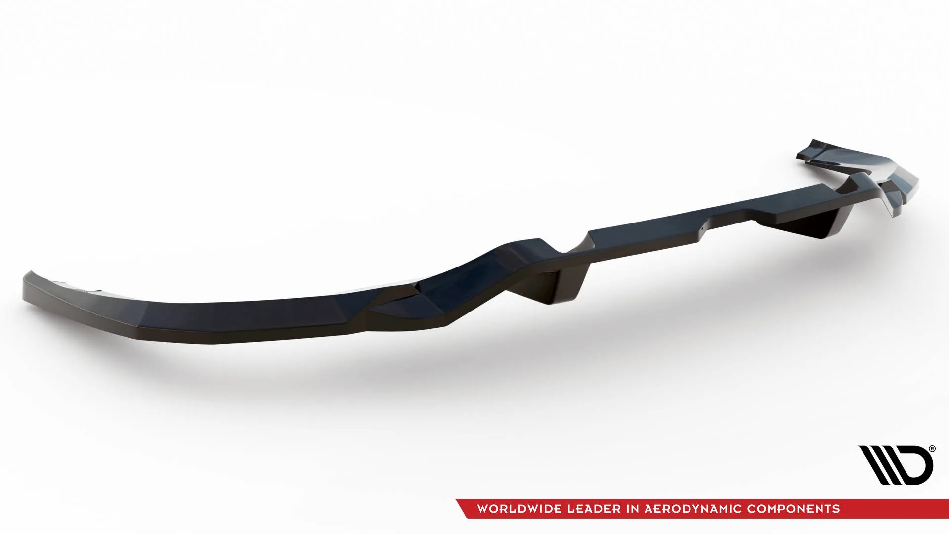 Baksplitter med vertikale ribber Audi Q5 S Mk2 Facelift 2020 - 2024 | Glossy Black Edition – bilde 5
