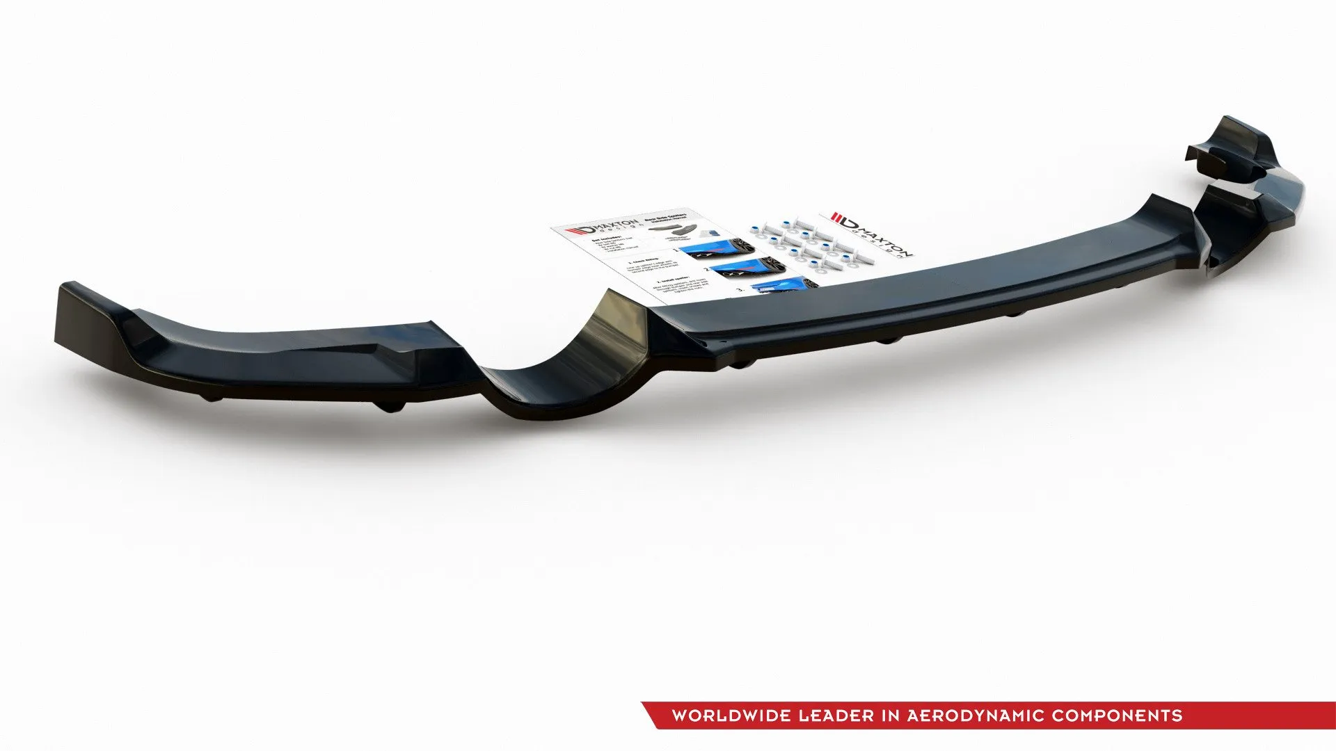 Baksplitter med vertikale ribber Hyundai I30 N III 2017 - 2020 | Glossy Black Edition – bilde 6