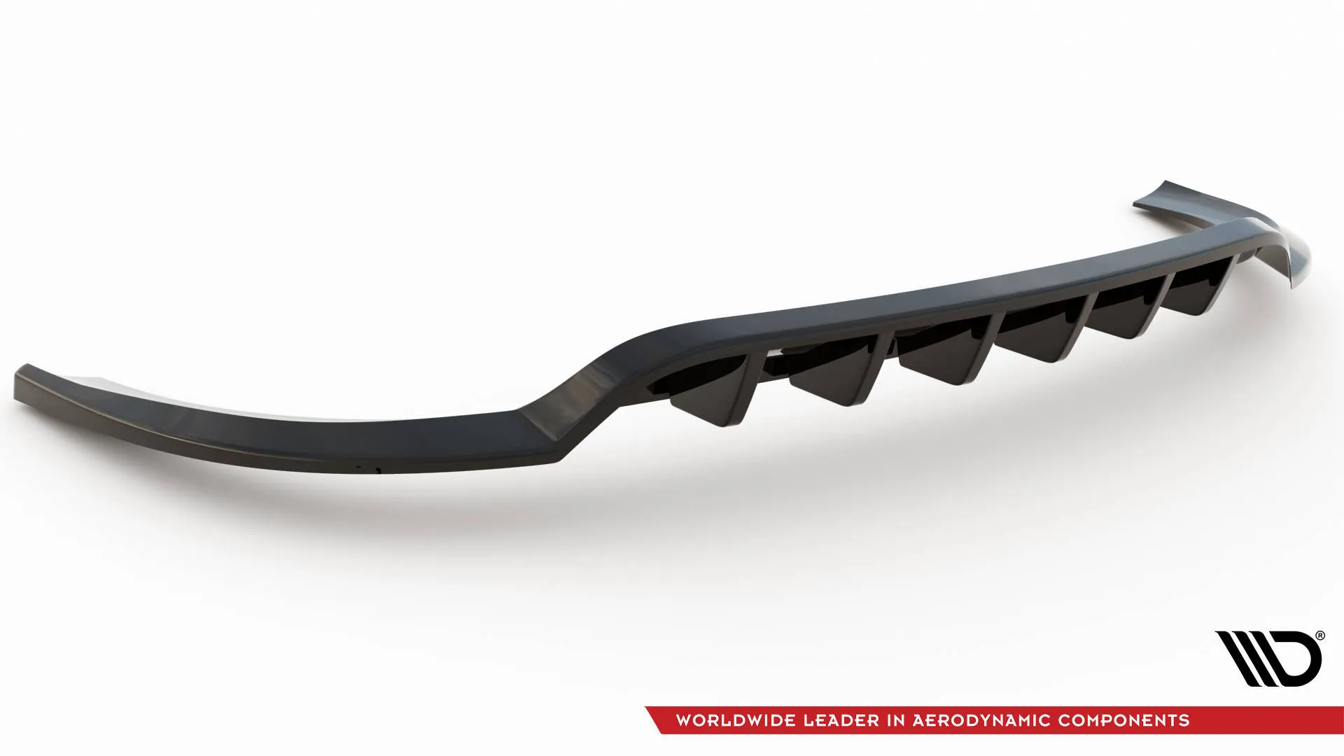 Baksplitter med vertikale ribber Hyundai ix35 mk1 2009-2013 | Glossy Black Edition – bilde 6