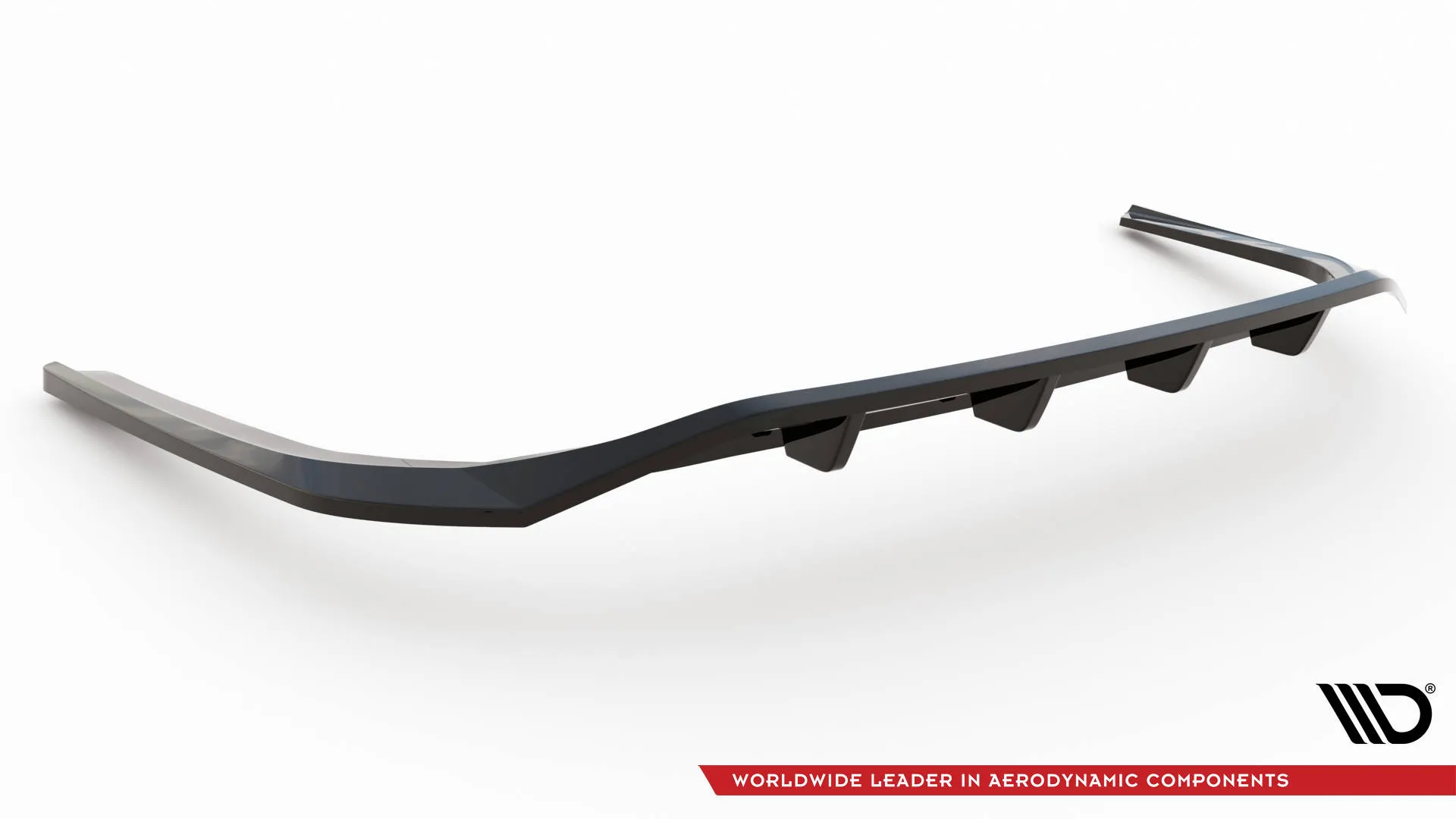 Baksplitter med vertikale ribber Lexus ES VII F Sport 2018-> | Glossy Black Edition – bilde 5
