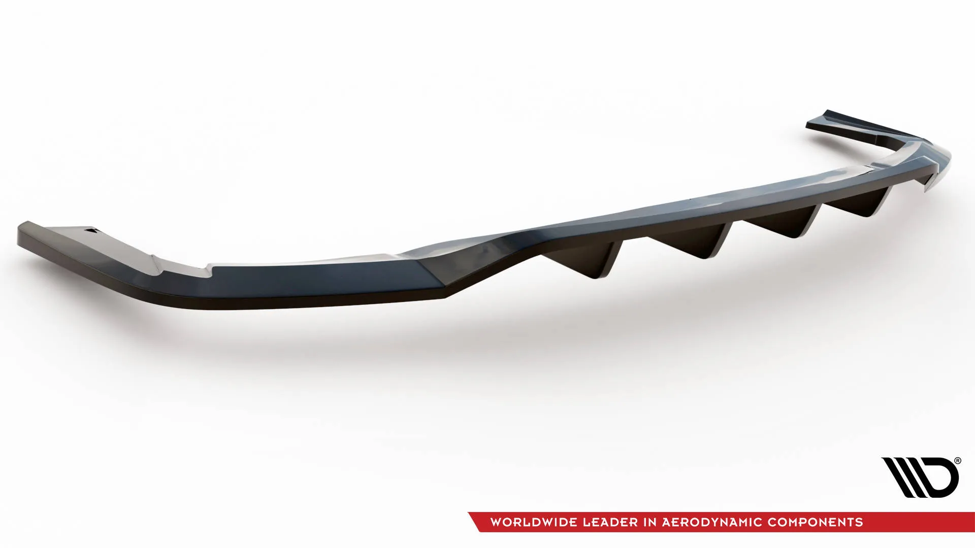Baksplitter med vertikale ribber Maserati Levante GTS Mk1 2018 - 2023 | Glossy Black Edition – bilde 8