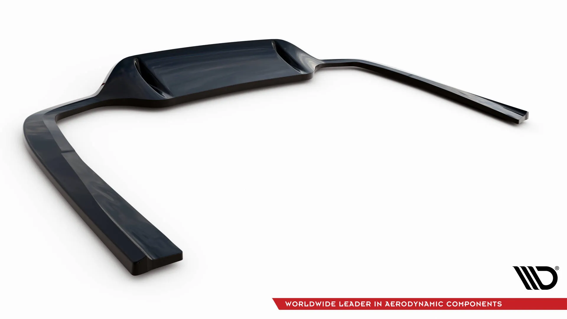 Baksplitter med vertikale ribber Mercedes-Benz E AMG (W213) Facelift 2020 - 2023 | Glossy Black Edition – bilde 7