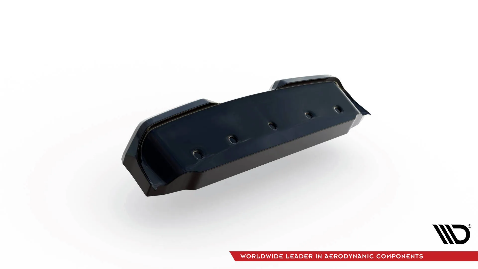 Baksplitter med vertikale ribber Nissan Gtr R35 facelift 2016 - 2022 | Glossy Black Edition – bilde 5
