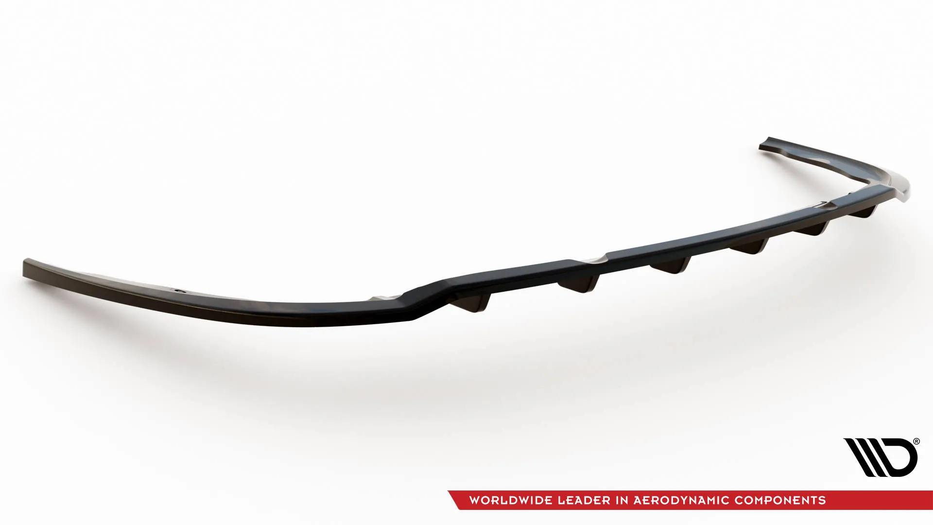 Baksplitter med vertikale ribber Renault Megane (Mk3) 2008-2016 | Glossy Black Edition – bilde 6