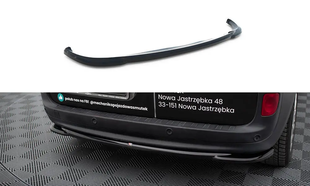 Baksplitter Mercedes-Benz Citan I (W415) 2012 - 2021 | Glossy Black Edition – bilde 2