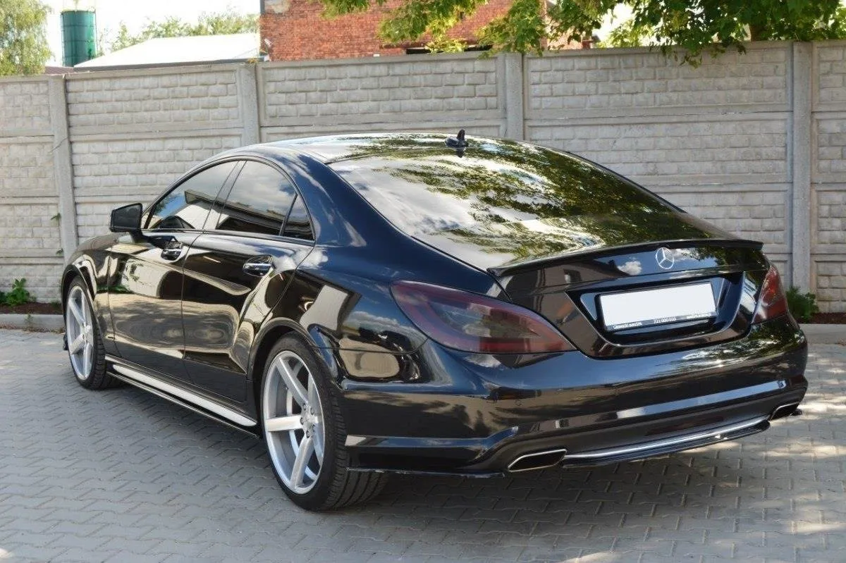 Baksplitter Mercedes-Benz Cls (C218 / X218) AMG Line 2010 - 2014 | Glossy Black Edition