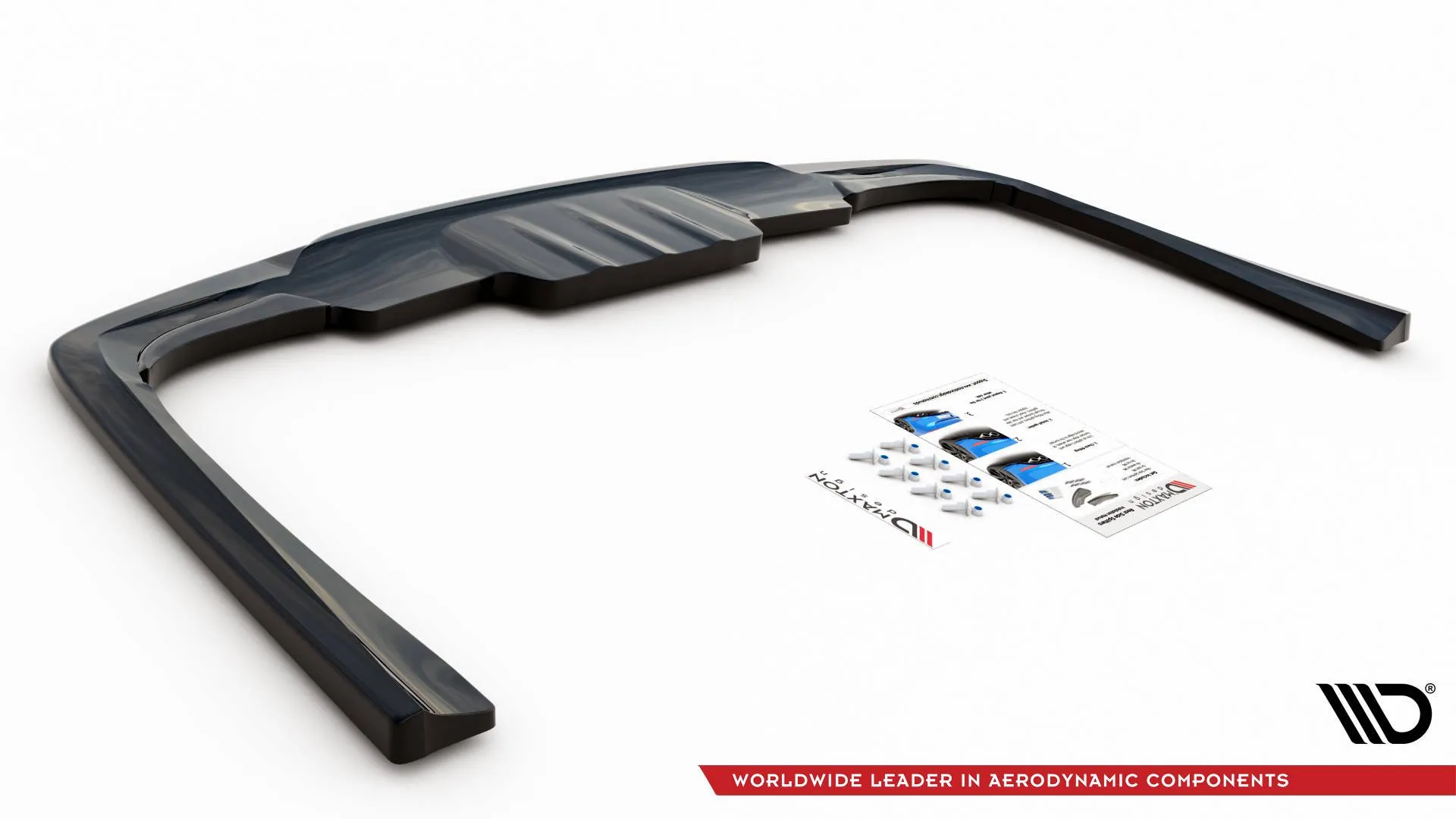 Baksplitter Mercedes-Benz E (W213 / S213) 2016-2020 | Glossy Black Edition – bilde 5
