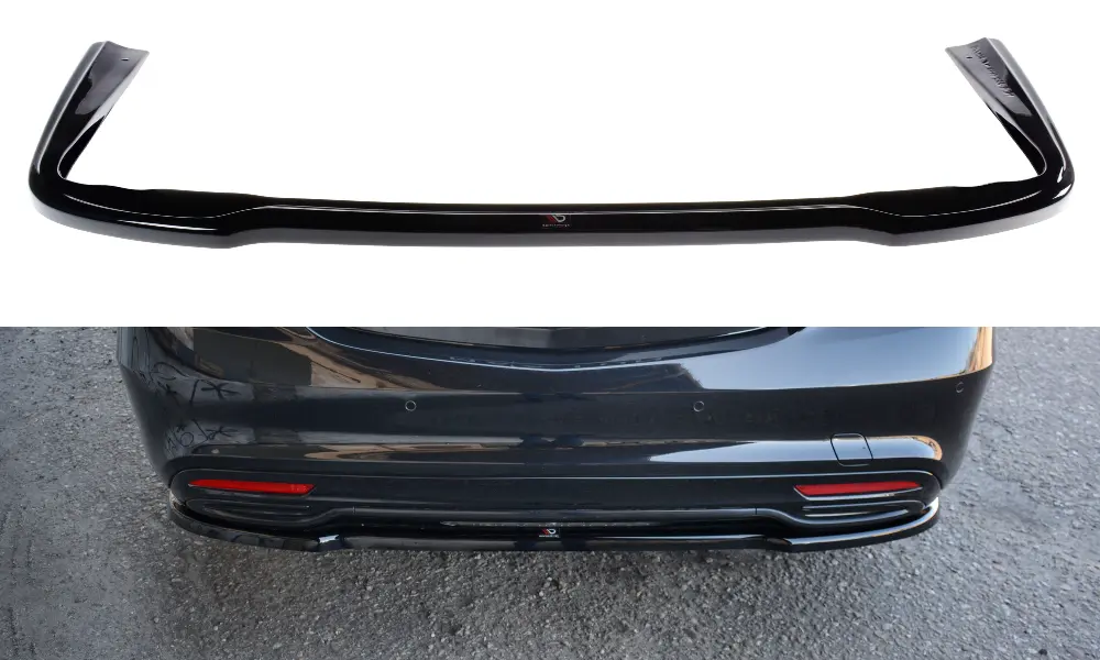 Baksplitter Mercedes-Benz S (W222) AMG-Line 2013 - 2017 | Glossy Black Edition – bilde 2