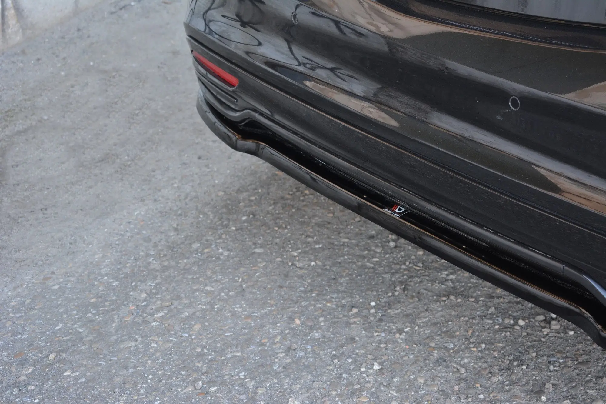 Baksplitter Mercedes-Benz S (W222) AMG-Line 2013 - 2017 | Glossy Black Edition – bilde 4
