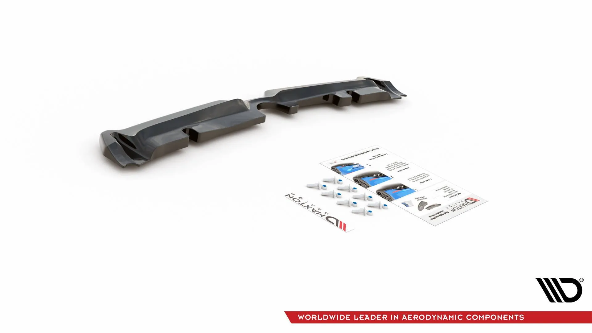 Baksplitter Mini Countryman II F60 (John Cooper Works) Facelift 2020-> | Glossy Black Edition – bilde 6