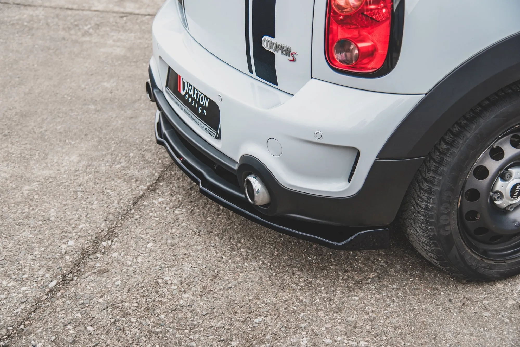 Baksplitter Mini Countryman MK1 Jcw 2012-2017 | Glossy Black Edition – bilde 4