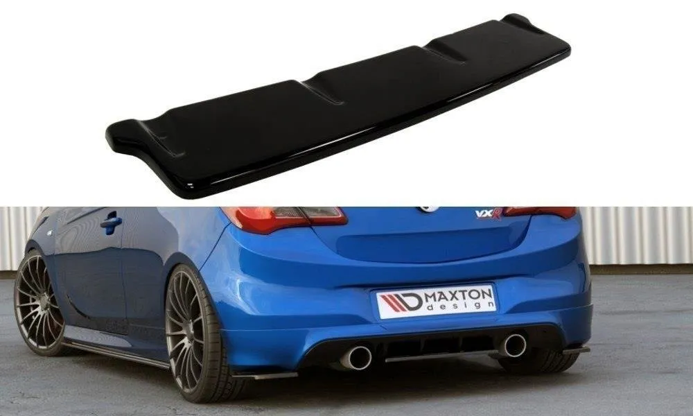 Baksplitter Opel Corsa E OPC / Vauxhall Corsa E VXR 2015-2019 | Glossy Black Edition