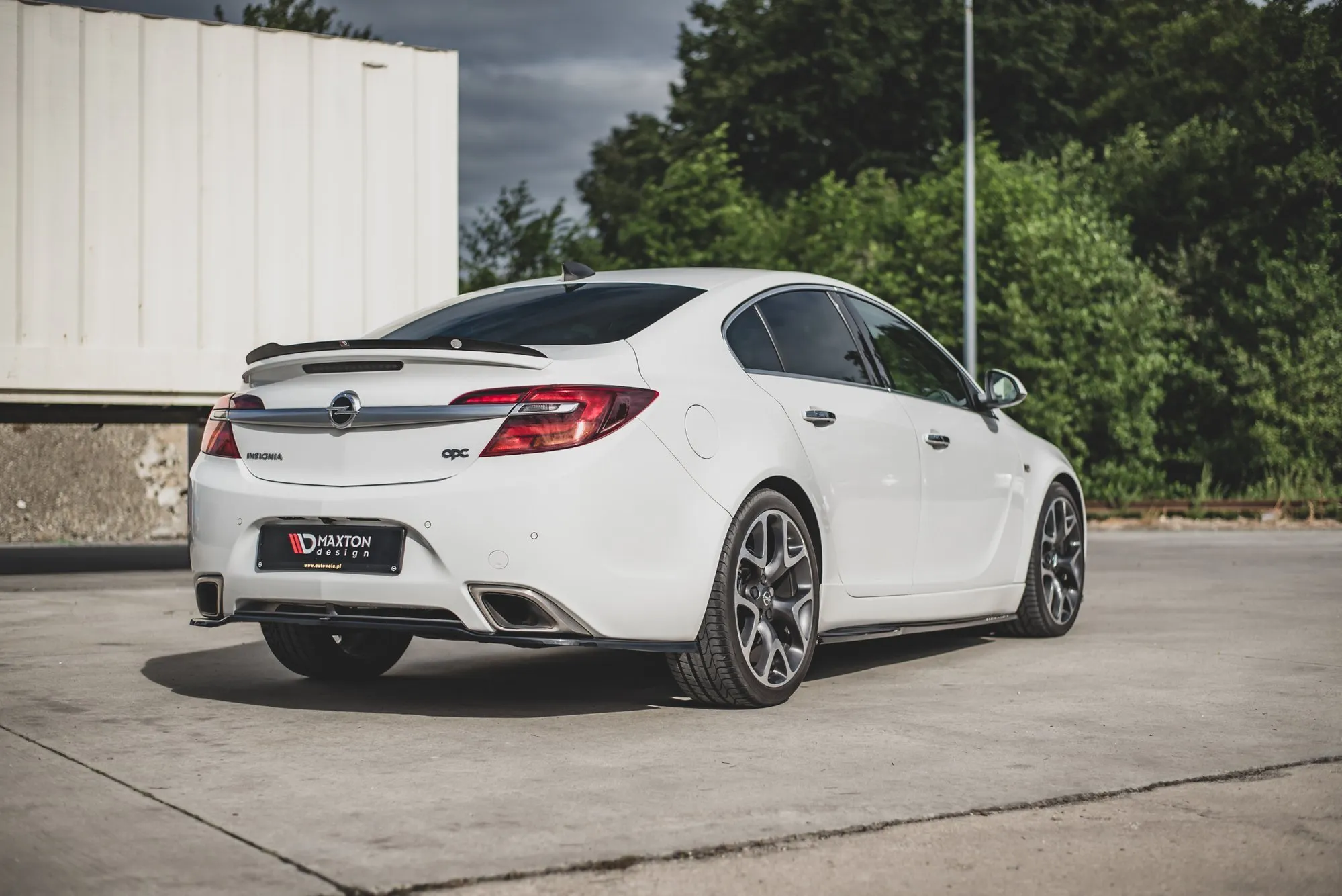 Baksplitter Opel Insignia A OPC 2008-2017 | Glossy Black Edition – bilde 4