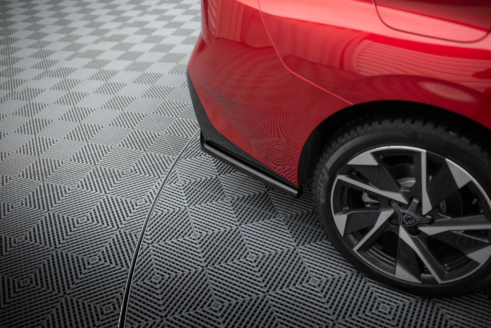 Baksplitter Peugeot 308 III SW 2021 -> | Glossy Black Edition – bilde 2