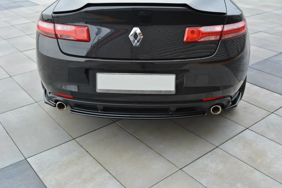 Baksplitter Renault Laguna mk3 Coupe 2008-2015 | Glossy Black Edition