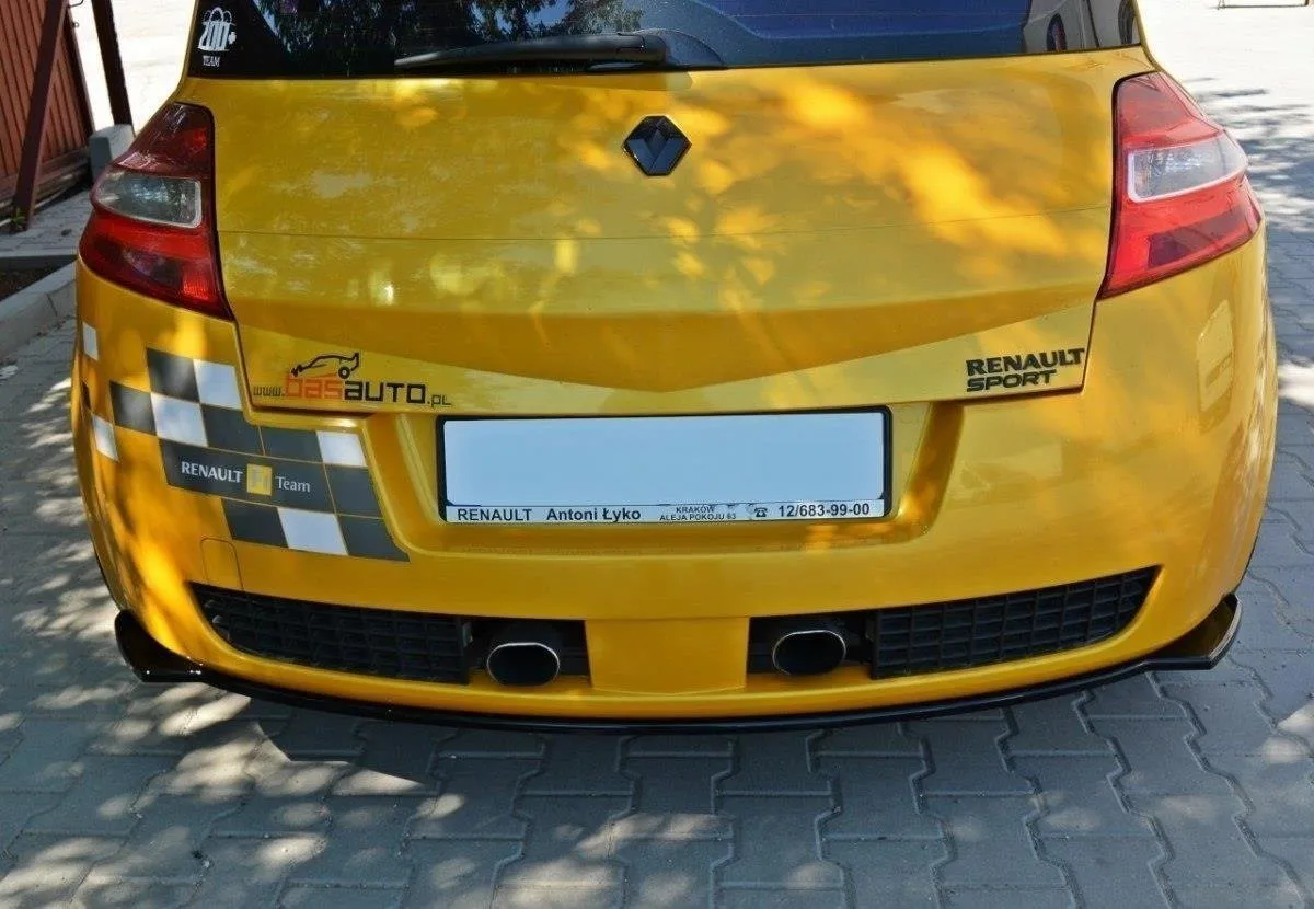 Baksplitter Renault Megane II RS R26 2004-2008 | Glossy Black Edition