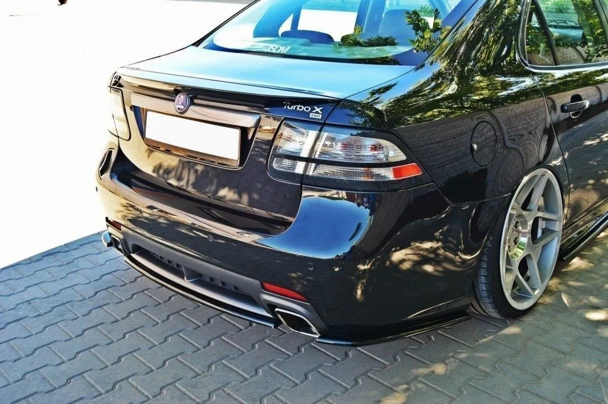 Baksplitter Saab 9-3 Turbo X 2007-2011 | Glossy Black Edition – bilde 2