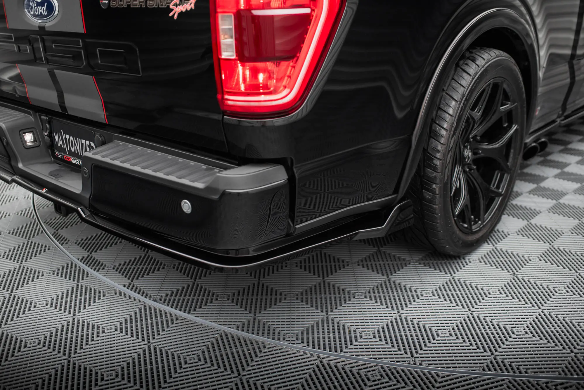 Baksplitter Shelby F150 Super Snake 2020 - > | Glossy Black Edition – bilde 3