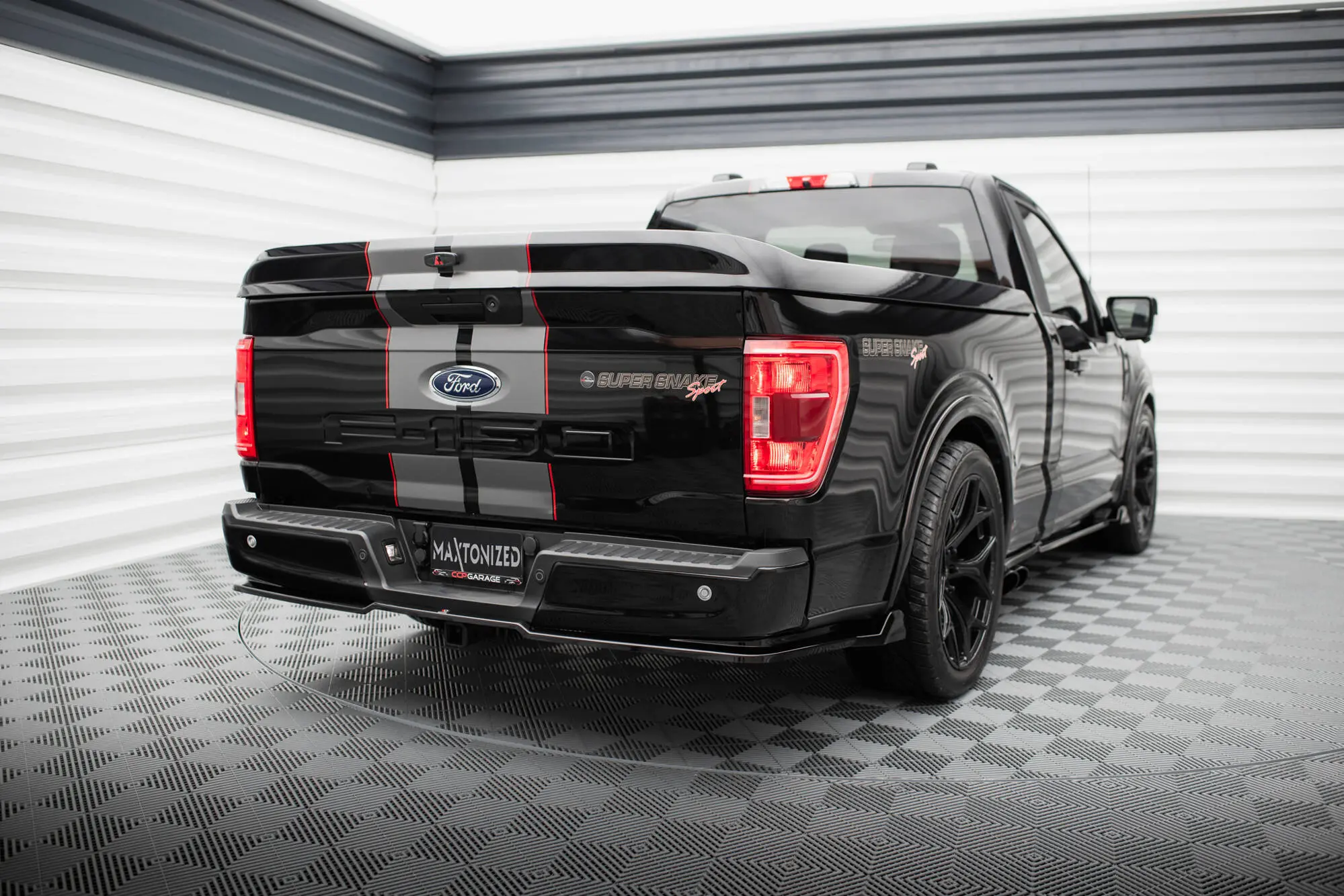 Baksplitter Shelby F150 Super Snake 2020 - > | Glossy Black Edition – bilde 5