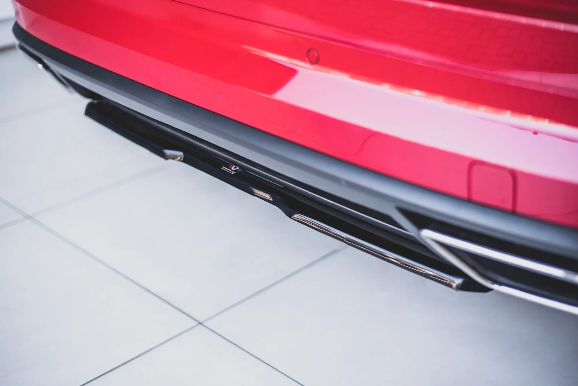 Baksplitter Skoda Kodiaq I RS 2019 - 2024 | Glossy Black Edition – bilde 2