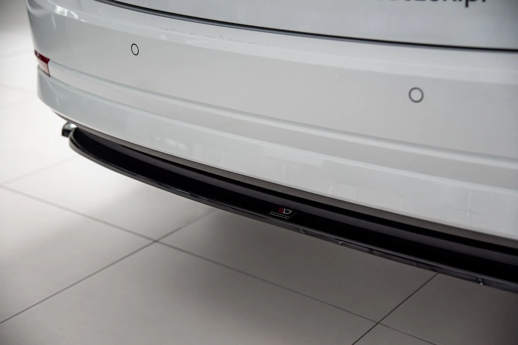 Baksplitter Skoda Octavia IV 2019-> | Glossy Black Edition – bilde 3