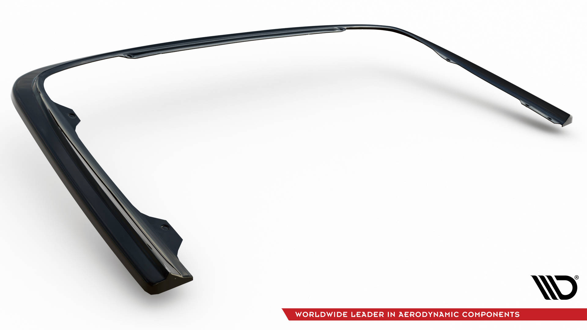 Baksplitter u/diffusør Mercedes-Benz S (W222) pre-facelift 2013 -2017 | V.1 Glossy Black Edition – bilde 6