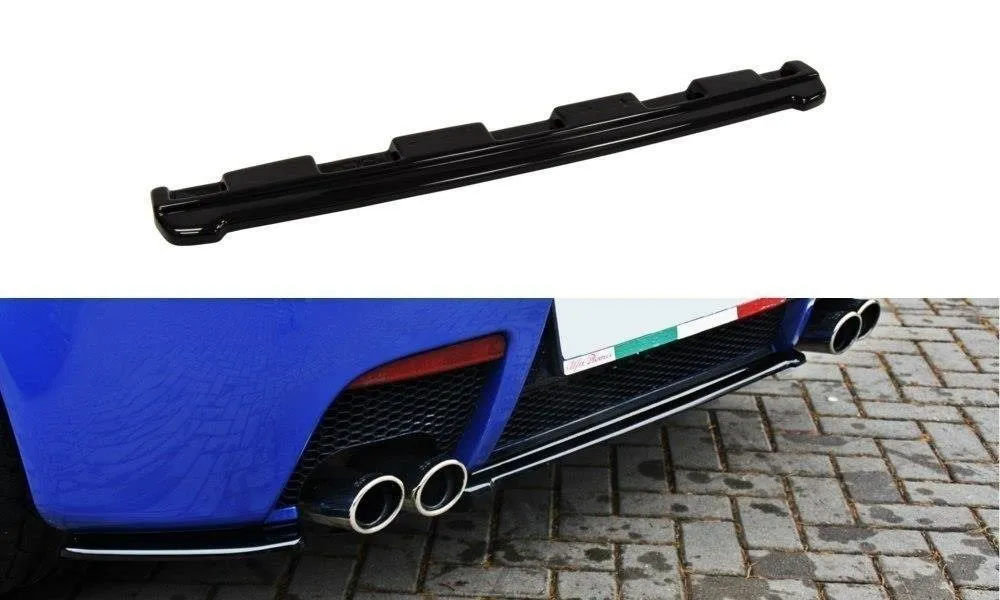 Baksplitter uten vertikale ribber Alfa Romeo 147 GTA 2002-2010 | Glossy Black Edition