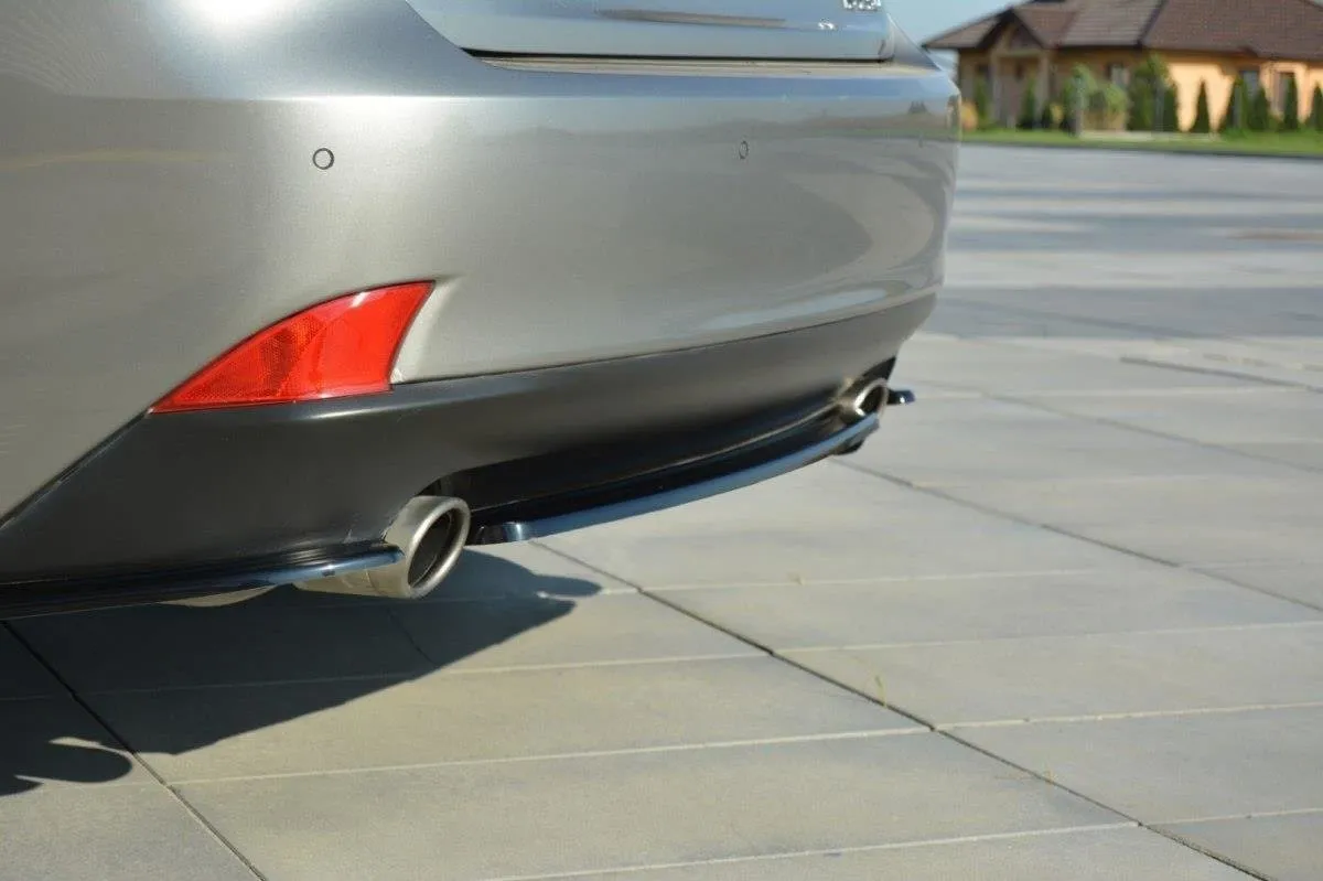 Baksplitter uten vertikale ribber lepper Lexus IS III 2013 - 2016 | Glossy Black Edition – bilde 4