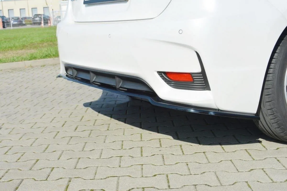 Baksplitter uten vertikale ribber Lexus CT 2013- 2017 facelift (først) | Glossy Black Edition – bilde 2
