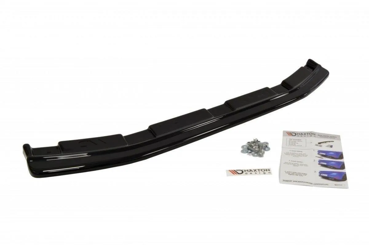 Baksplitter uten vertikale ribber Mazda 3 MPS mk2 2009-2013 | Glossy Black Edition