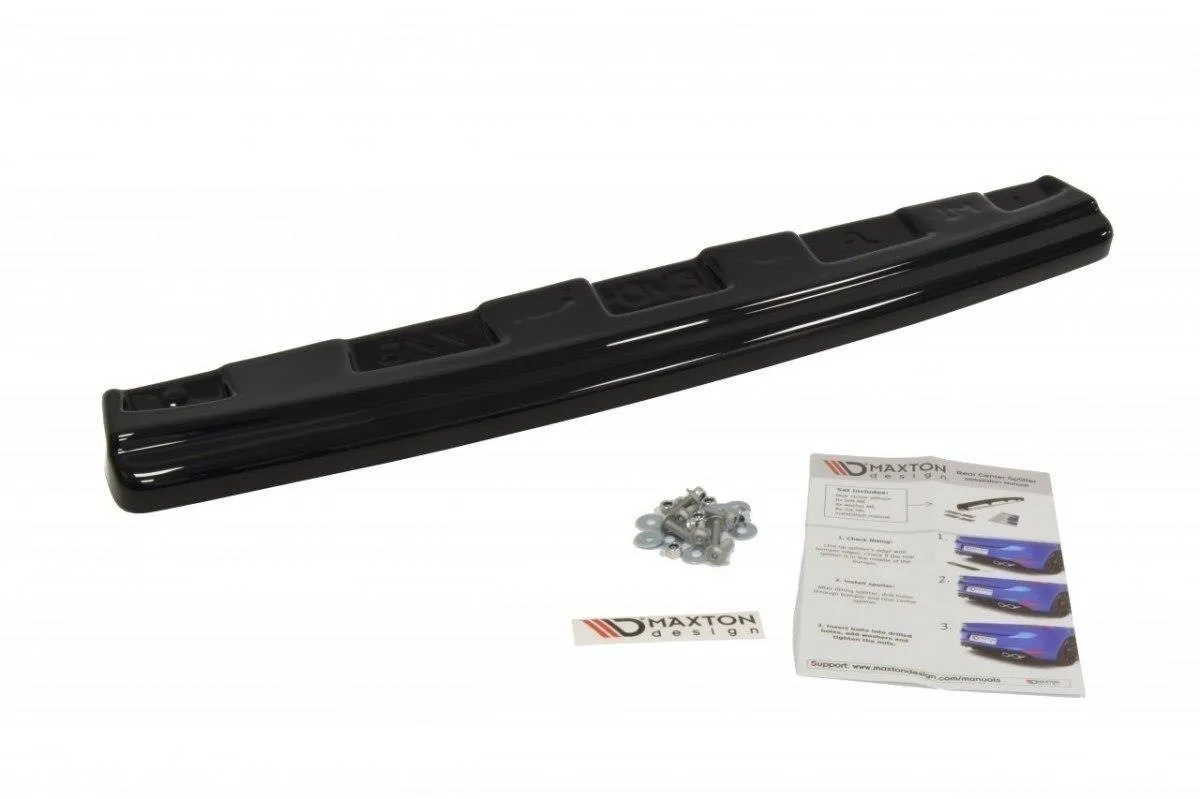Baksplitter uten vertikale ribber Mitsubishi Lancer Evolution X 2007-2015 | Glossy Black Edition – bilde 2