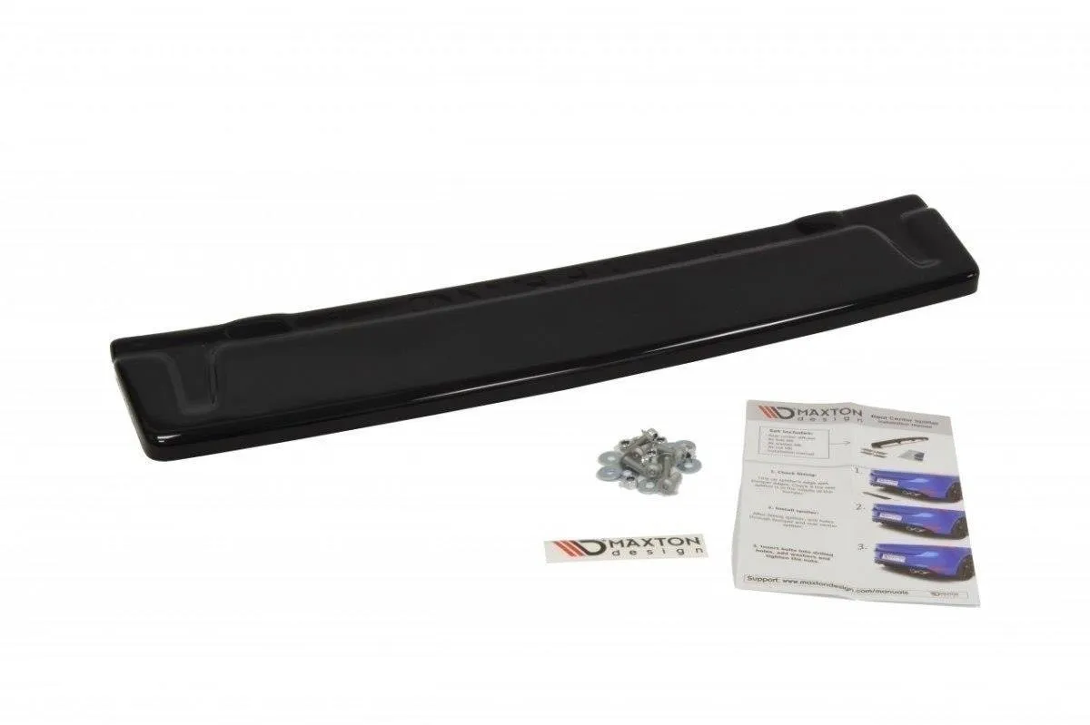 Baksplitter uten vertikale ribber VW Golf VII R 2013-2016 | Glossy Black Edition