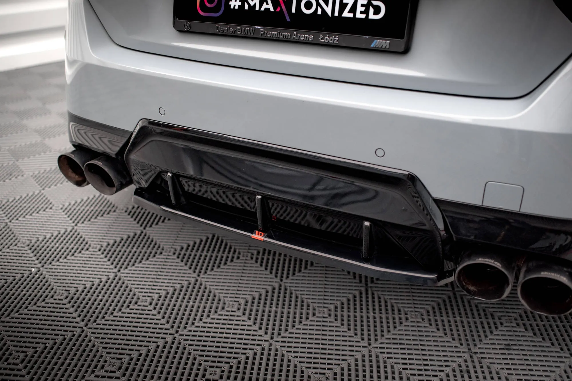 Baksplitter V.1 BMW 2 M240I G42 2021 -> | Glossy Black Edition – bilde 2