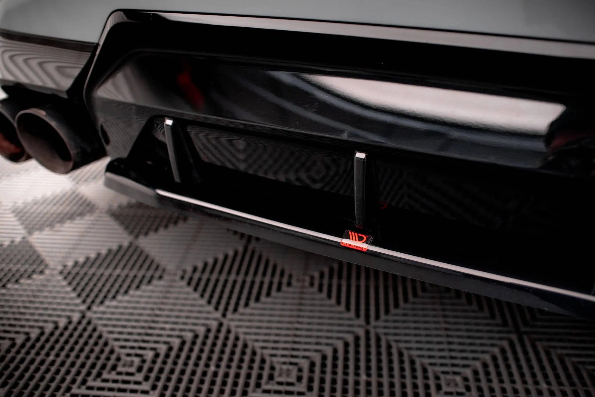 Baksplitter V.1 BMW 2 M240I G42 2021 -> | Glossy Black Edition – bilde 3