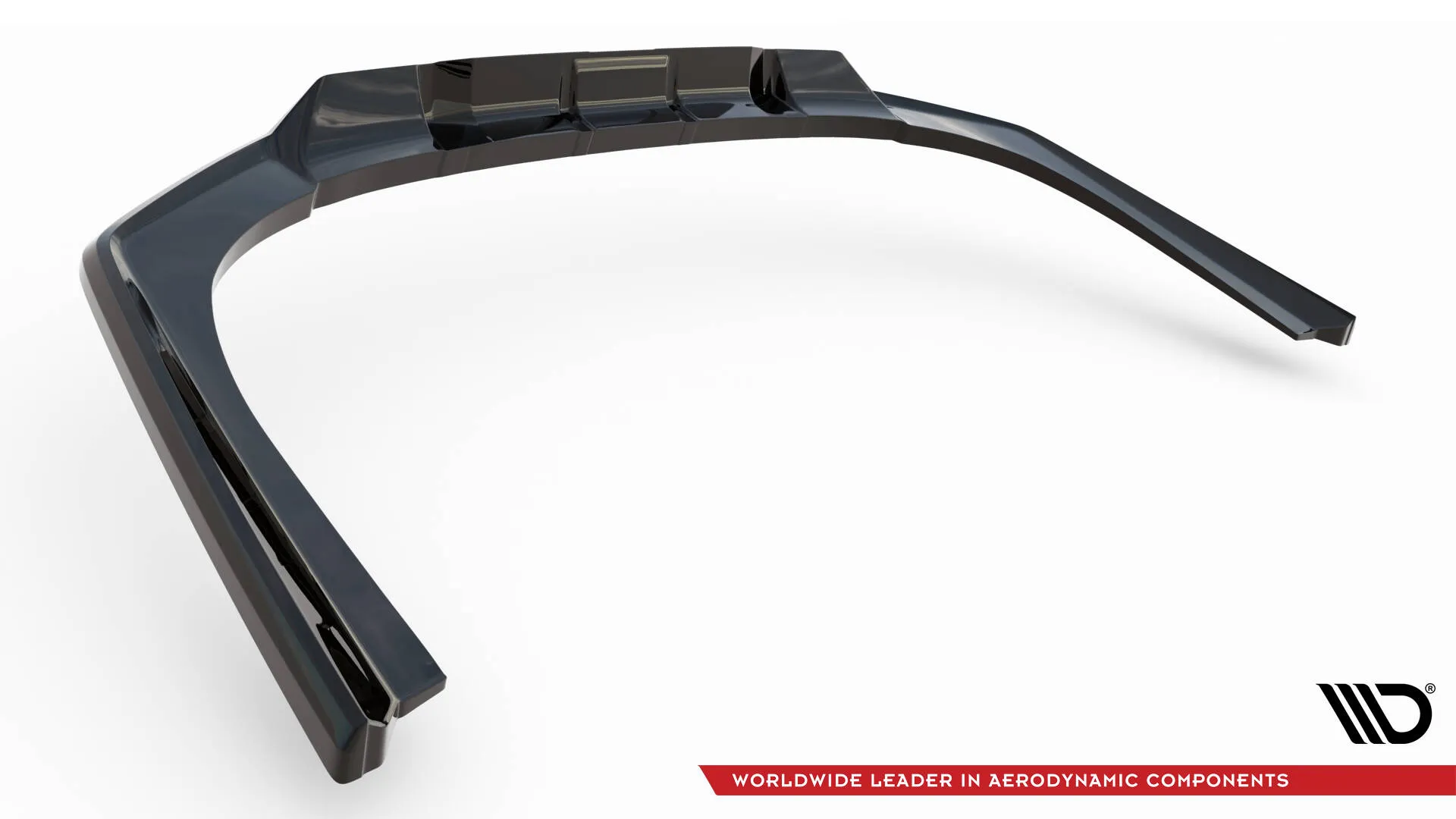 Baksplitter V.1 med vertikale ribber BMW 7 (G70) M-Pack 2022 -> | Glossy Black Edition – bilde 6