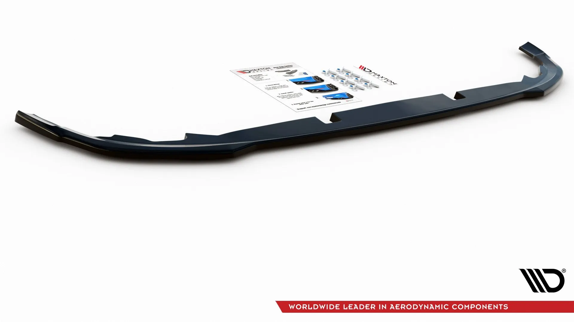 Baksplitter V.1 VW Golf VIII 2019-> / VW Golf VIII R-line 2019-> | Glossy Black Edition – bilde 5