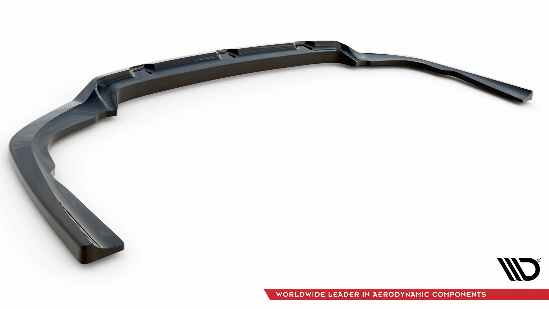 Baksplitter V.2 med vertikale ribber BMW X6 (G06) M-pack 2019 - 2023 | Glossy Black Edition – bilde 6
