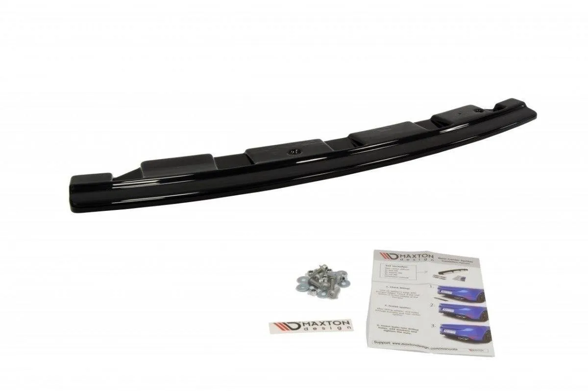 Baksplitter V.2 uten vertikale ribber BMW 5 (F10/ F11) M-Pack 2010 - 2017 / BMW M5 (F10) 2010 - 2017 | Glossy Black Edition – bilde 2