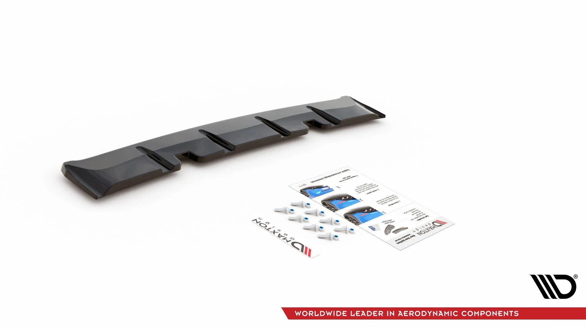 Baksplitter Volkswagen Golf 8 GTI Clubsport 2020-> | Glossy Black Edition – bilde 5
