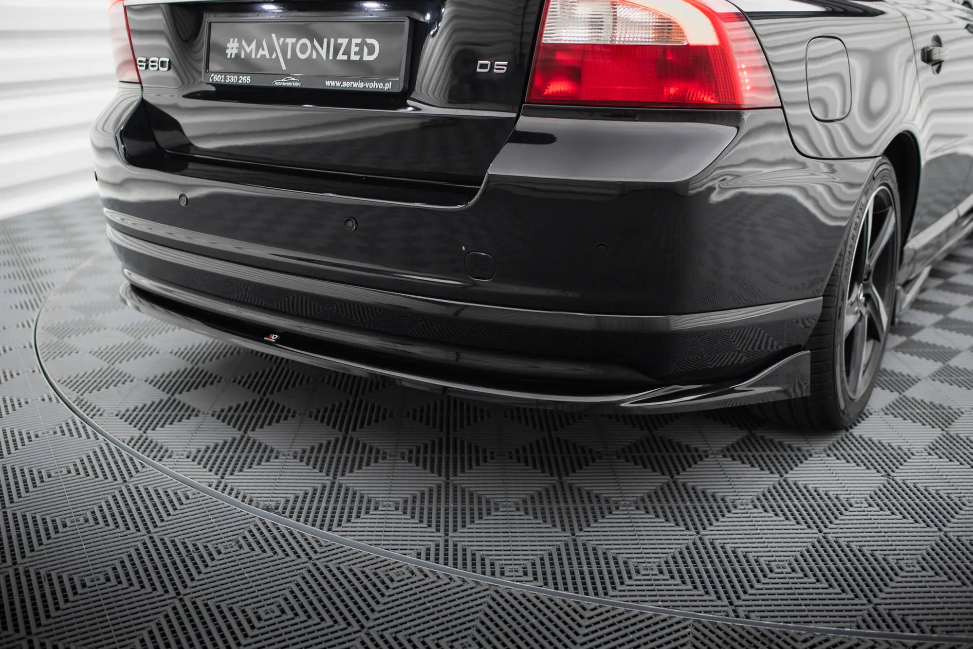 Baksplitter Volvo S80 mk2 2006 - 2010 | Glossy Black Edition – bilde 3