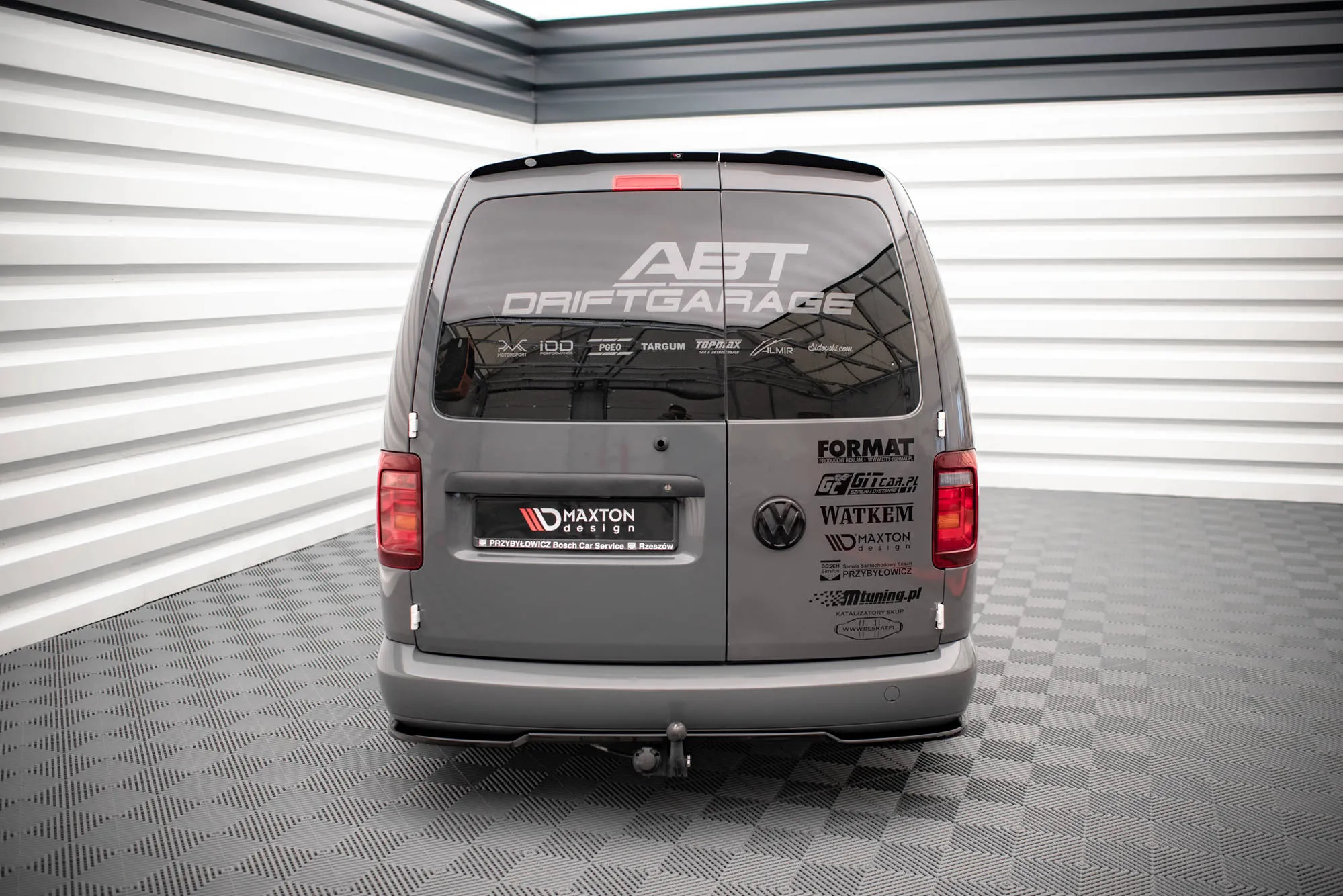 Baksplitter VW Caddy III Facelift 2010 - 2015 | Glossy Black Edition – bilde 2