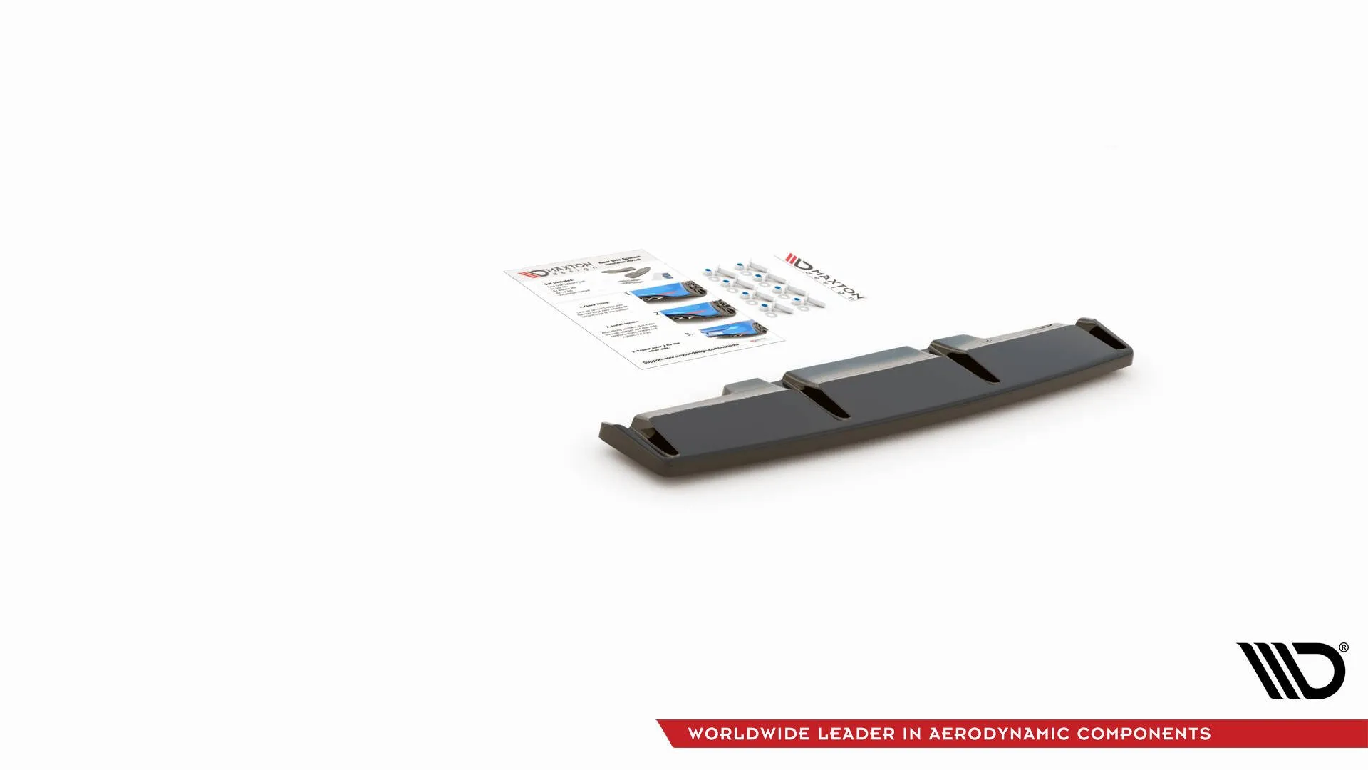 Baksplitter VW Golf R VIII 2020 - 2024 | Glossy Black Edition – bilde 5