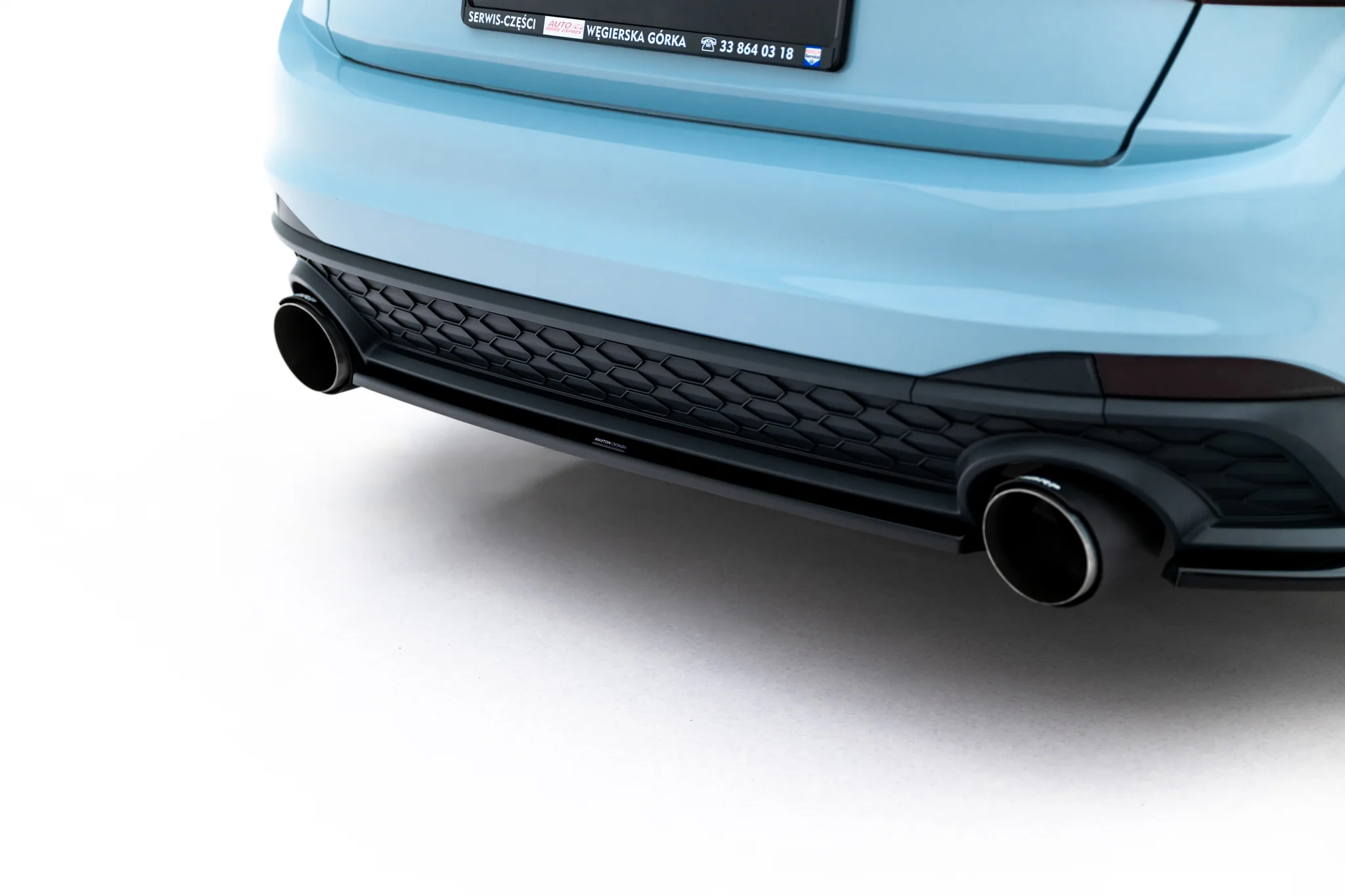 Baksplitter VW Jetta GLI VII Facelift II 2024 -> | Glossy Black Edition – bilde 3