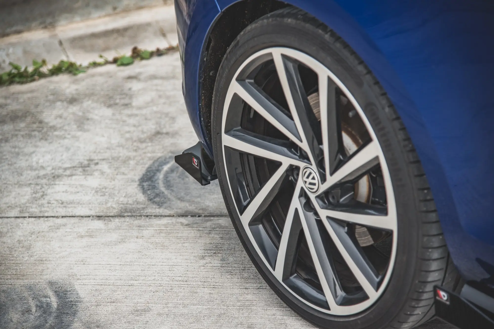 Baksplittere med flaps VW GOLF 7 R FACELIFT – bilde 3