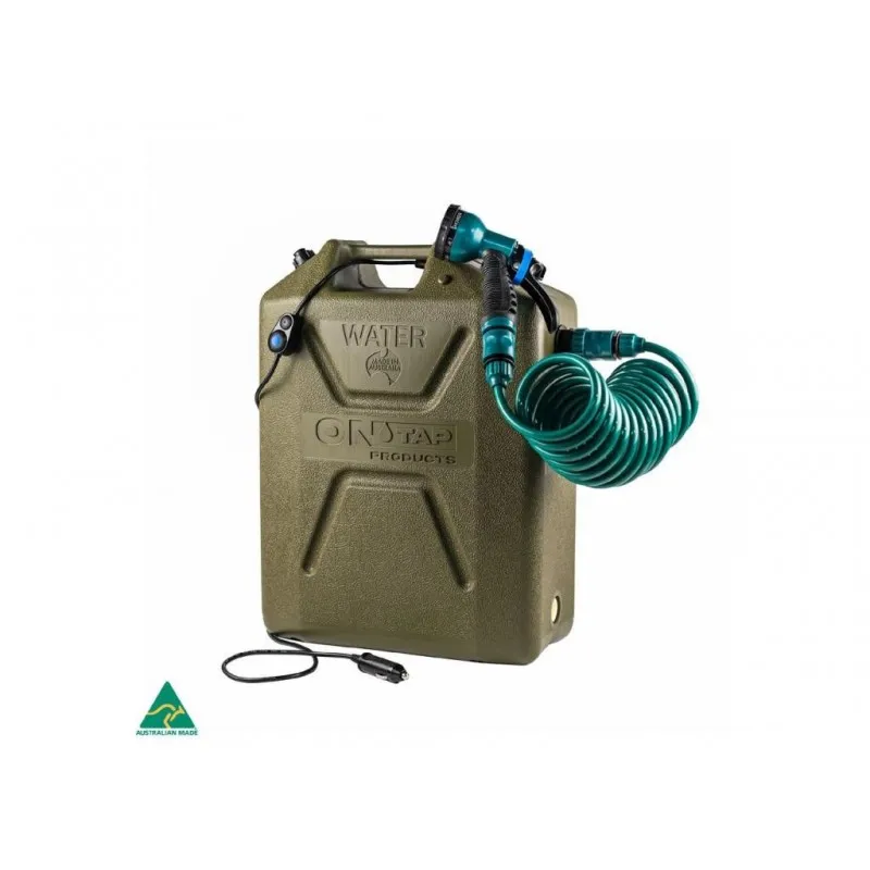 Bærbar dusj ONTAP Portable Shower 22L, grønn OTSGRE400 – bilde 2