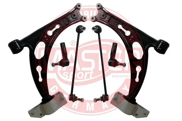 Bærearmssett foran Audi A3 8P 2003 - 2013 / SEAT Altea (5P1,5P5,5P8), Toledo III (5P2), VW Eos (1F7,1F8), Golf V/Plus/VI Cabrio