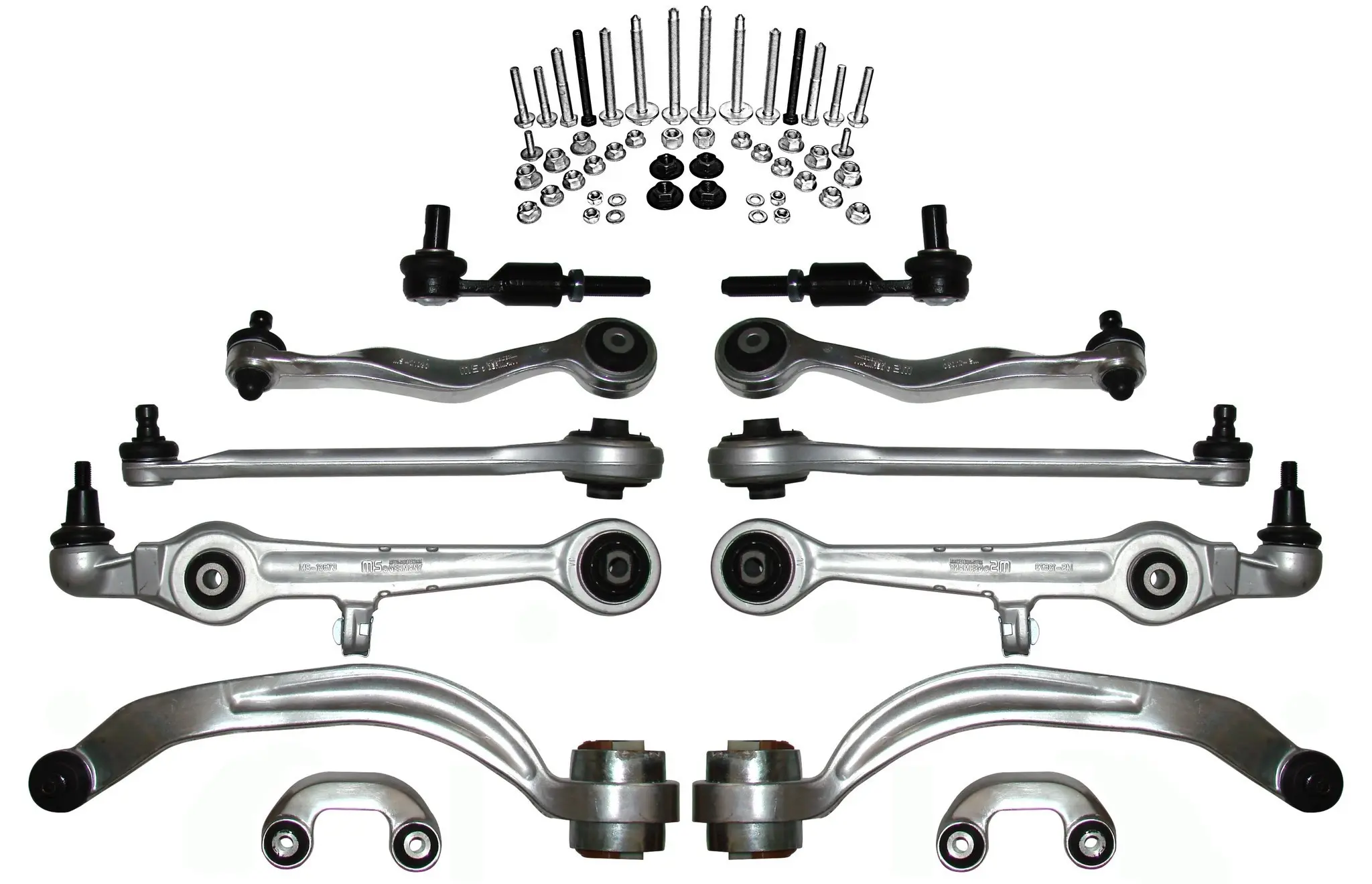 Bærearmssett foran Audi A8 D2 1994 - 2002 │ Forsterket Forstillingsett