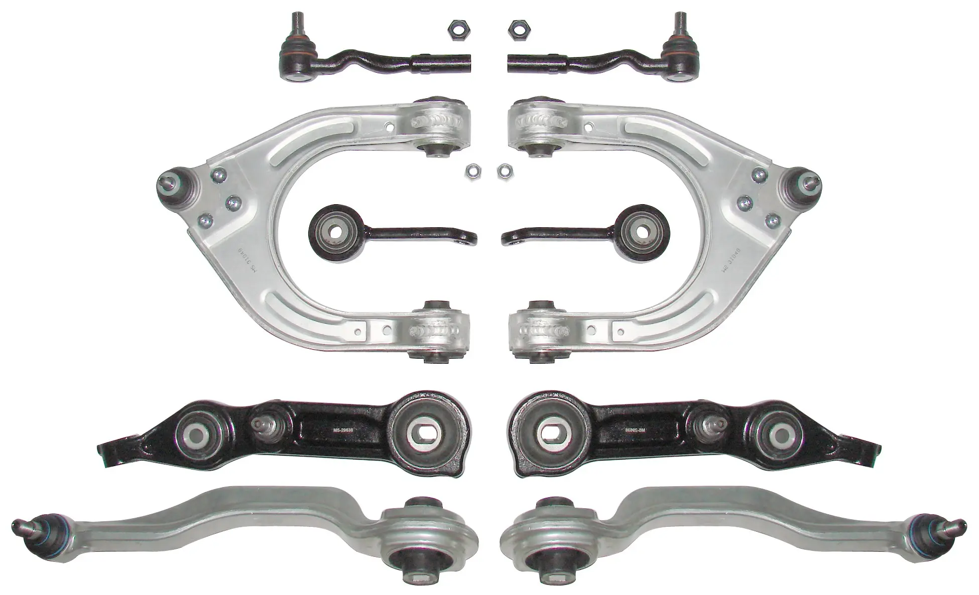 Bærearmssett foran Mercedes-Benz E-Klasse (W211)  CLS (C219) (S211) 2002 - 2009