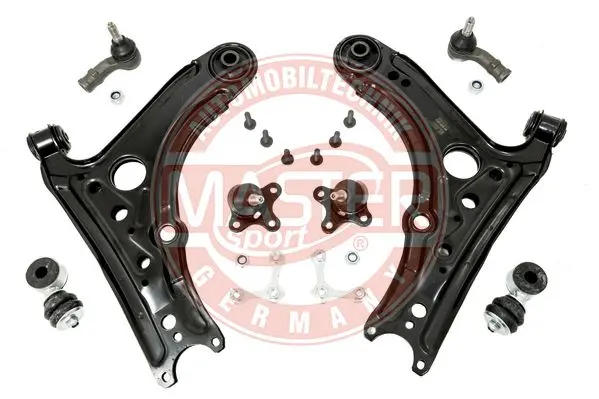 Bærearmssett foran VW Lupo (6X1,6E1) uten EPS Polo (6N2) Liftback