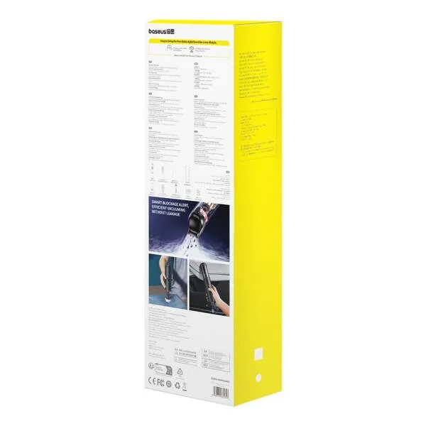 Baseus A5 Air Series | Trådløs håndholdt bilstøvsuger 12000Pa 90W 20000mAh – bilde 12